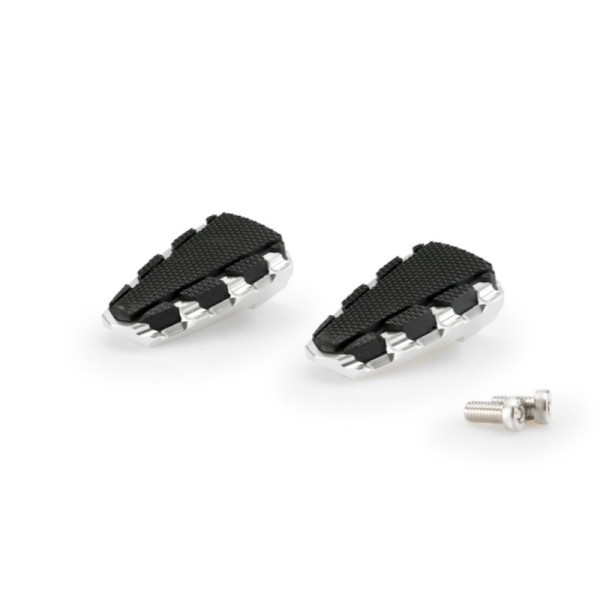 Puig Trail 2 Footpegs Silver